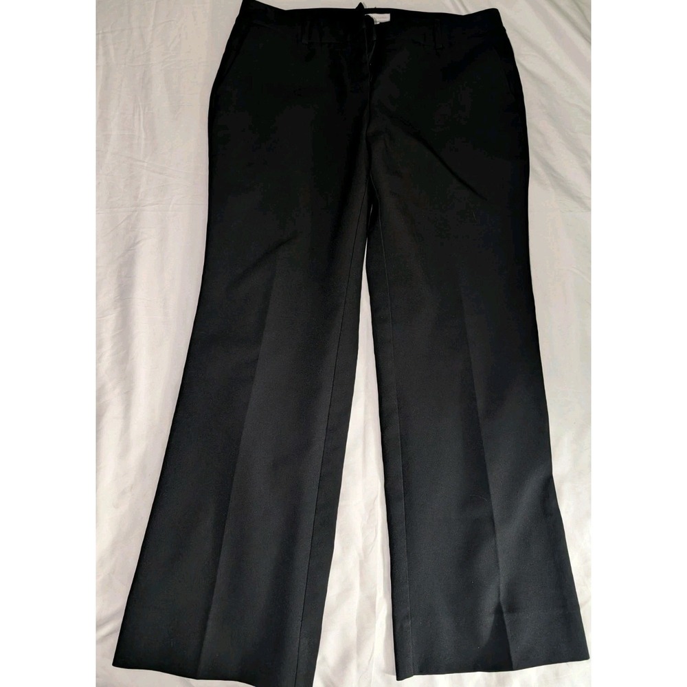 New York And‎ Company Women's Size 10 Black 100% Polyester Dress Slacks